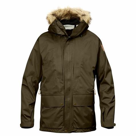 Fjallraven Keb Parkas Dark Olive Singapore For Men (SG-165964)